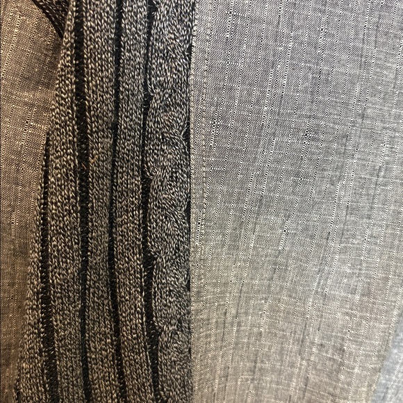 Vintage David Michaels Knit Bomber Jacket, Gray Black, L - Picture 6 of 8